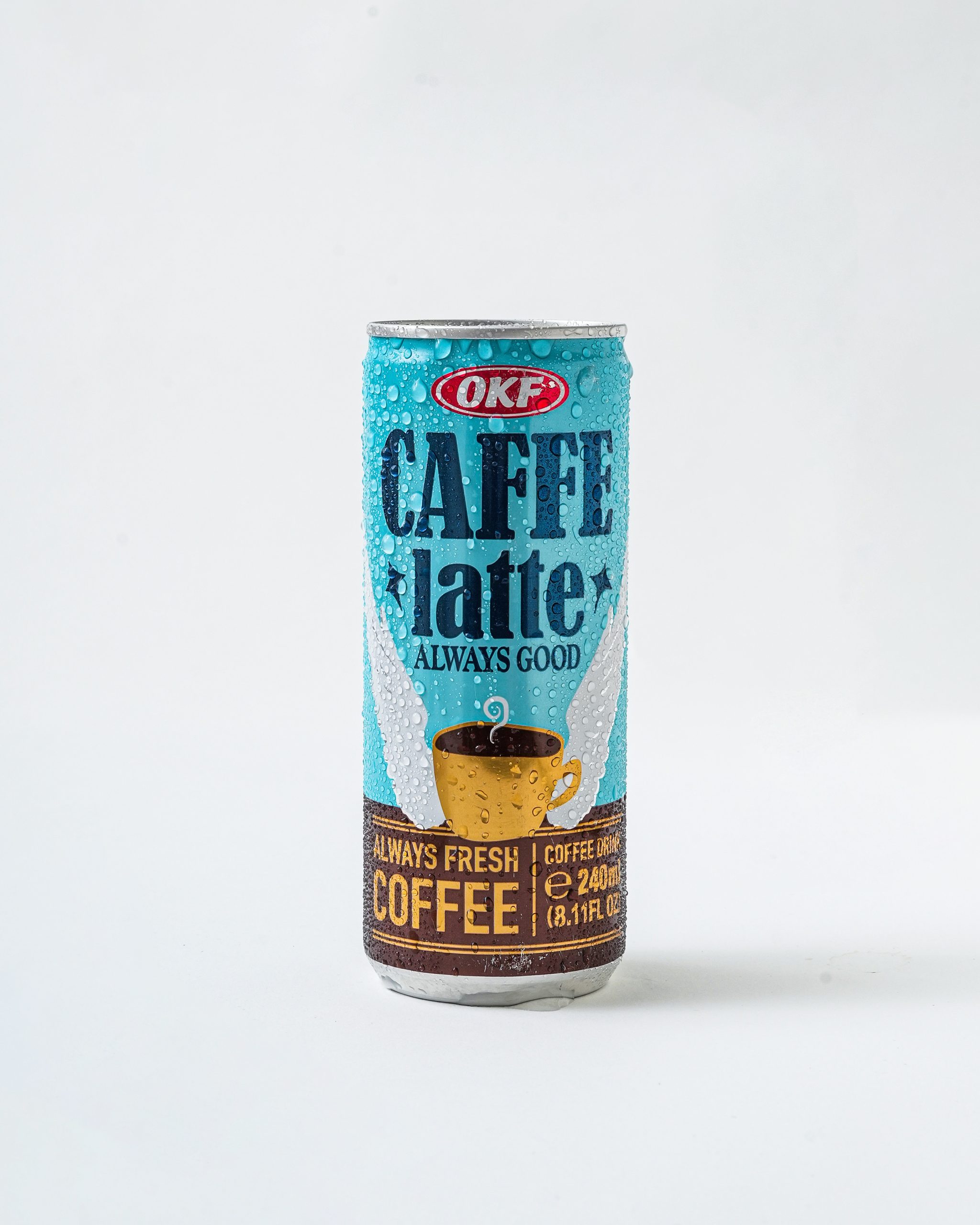 OKF Sparkling Flavoured Drinks – (Caffe Latte) – 350ml